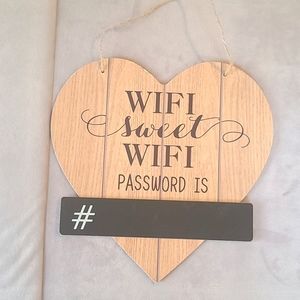 Wifi Password Sign